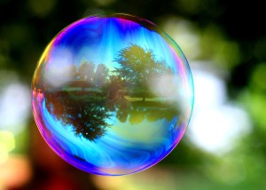 bubble-reflection